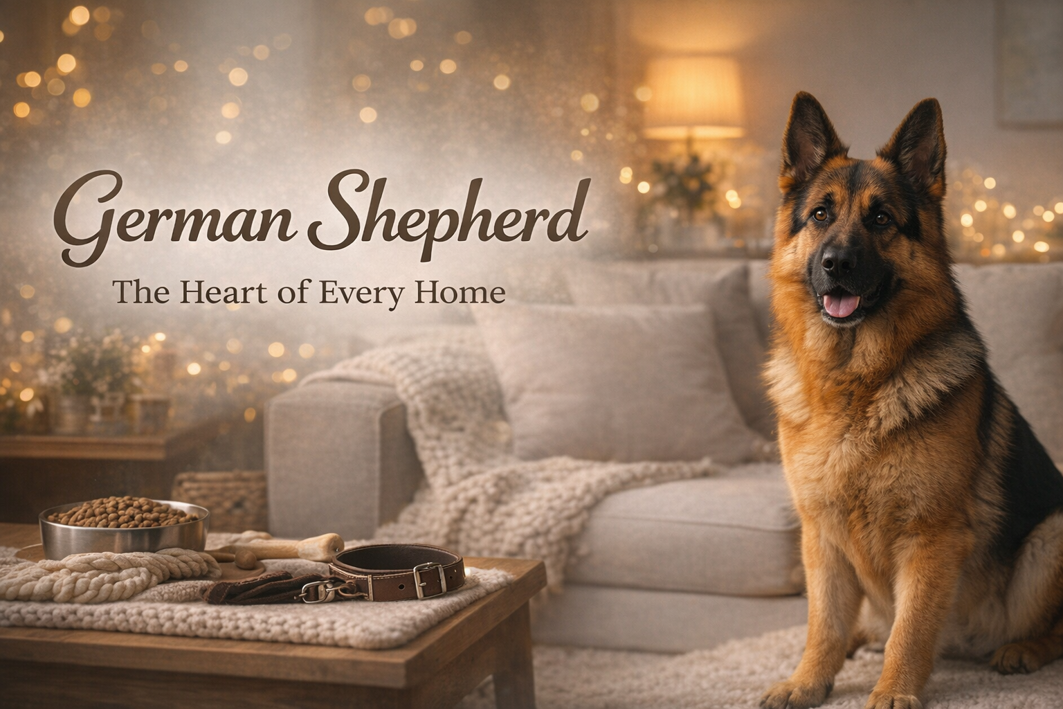 German Shepherd: The Heart of Every Home
