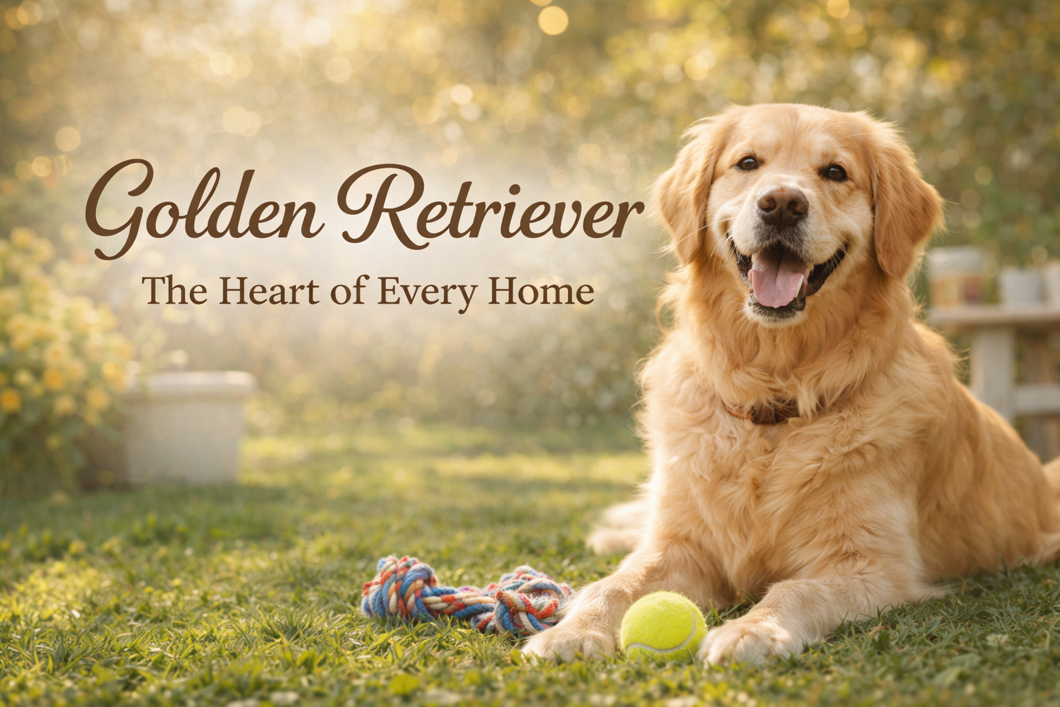 Golden Retriever: The Heart of Every Home