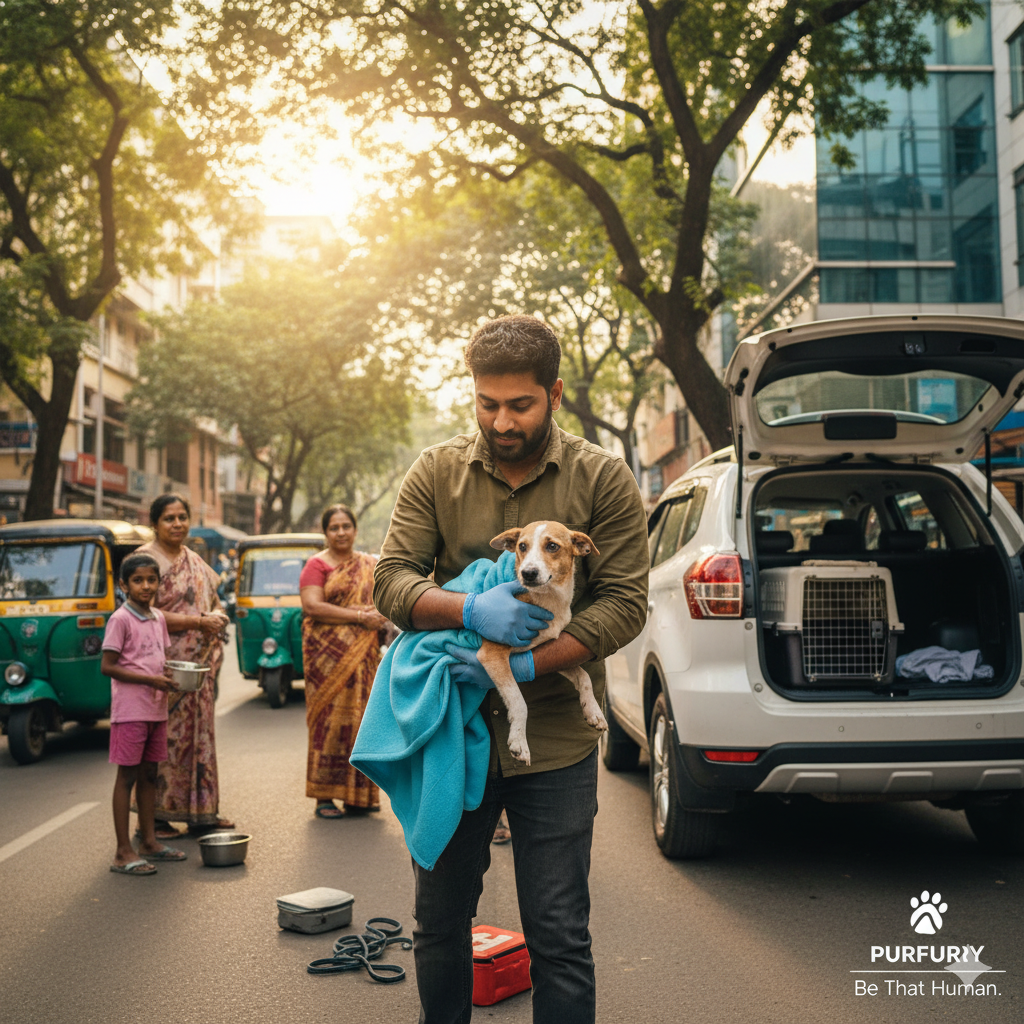 How to Rescue a Dog in India: A Step-by-Step Guide (with Purfurry by Your Side)