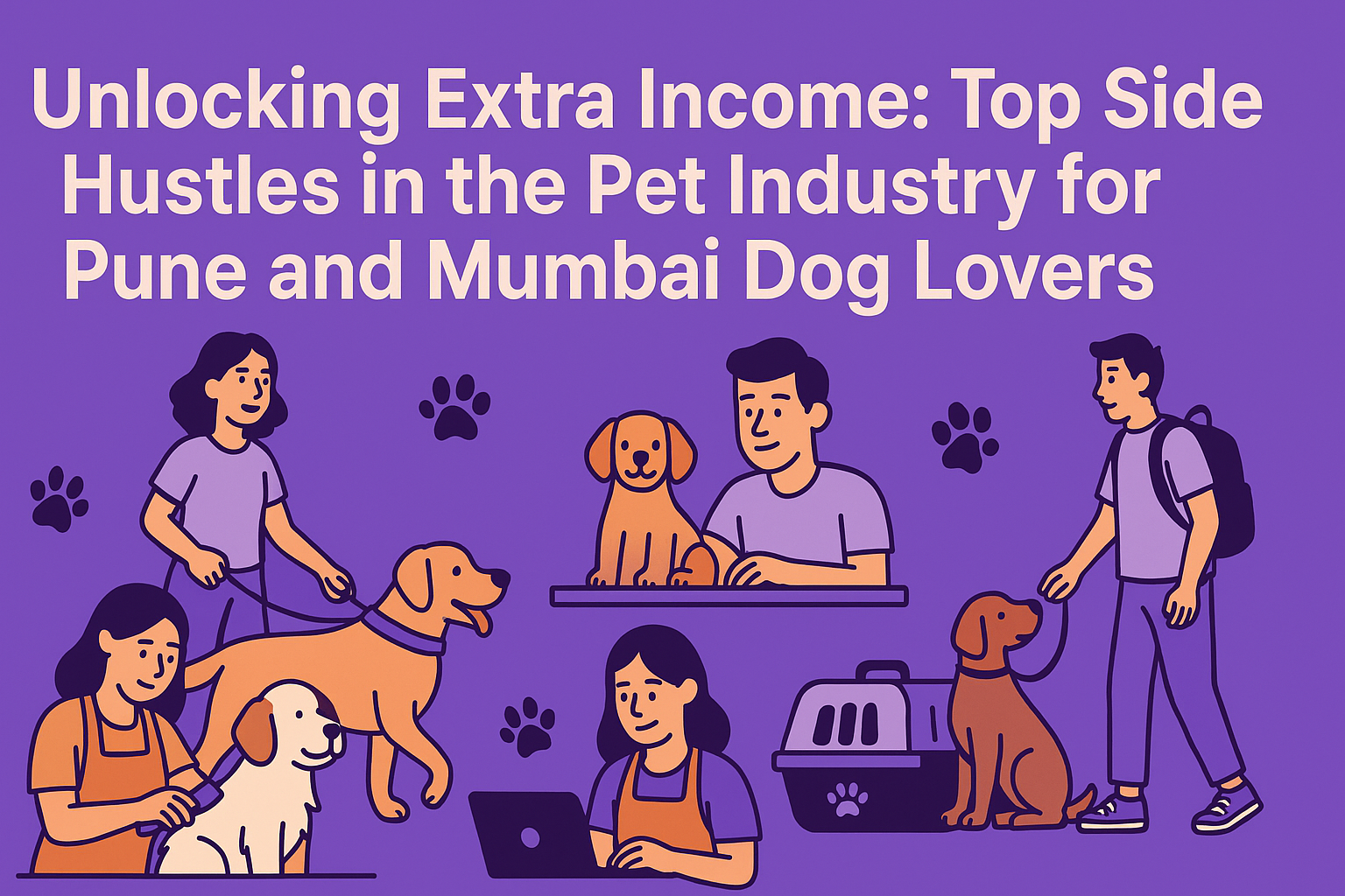 Unlocking Extra Income: Top Side Hustles in the Pet Industry for Pune and Mumbai Dog Lovers