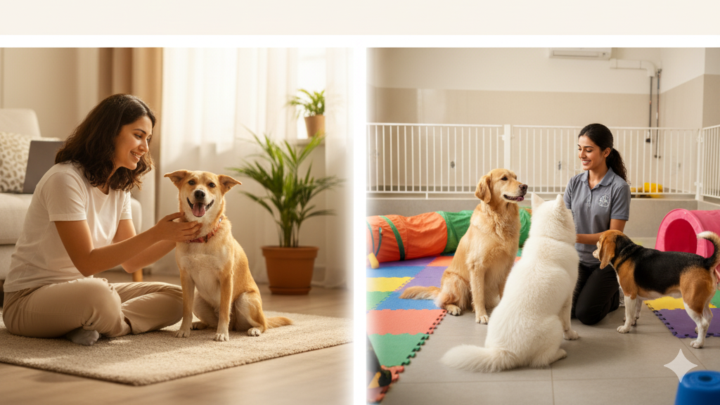 Pet Sitters vs. Pet Boarding in India: Choosing the Best Care Option for Your Furry Friend