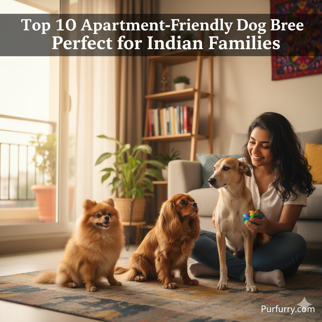 Top 10 Apartment-Friendly Dog Breeds Perfect for Indian Families